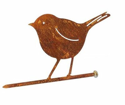 Vogel op nagel H11cm
