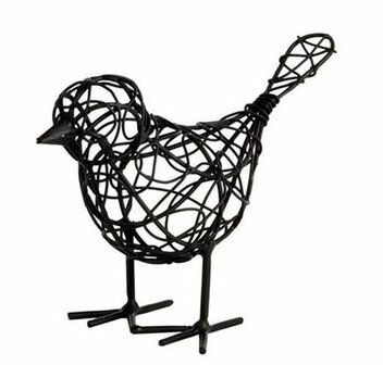 Vogel draad H14cm