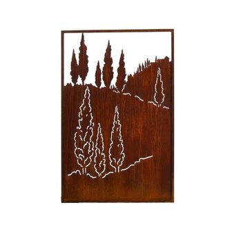 Paravent Toscaans landschap breed